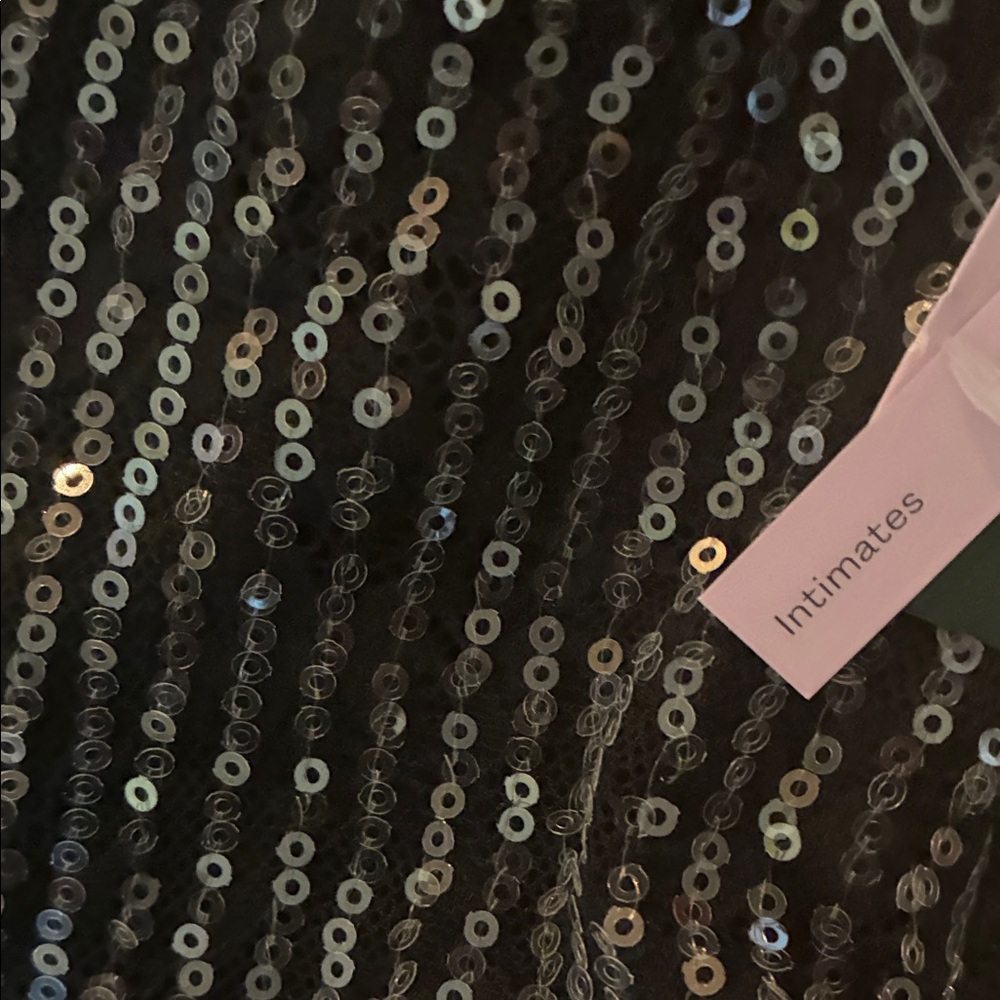 wild fable Black Sequin High-Waist Bikini Bottoms - Picture 5 of 5